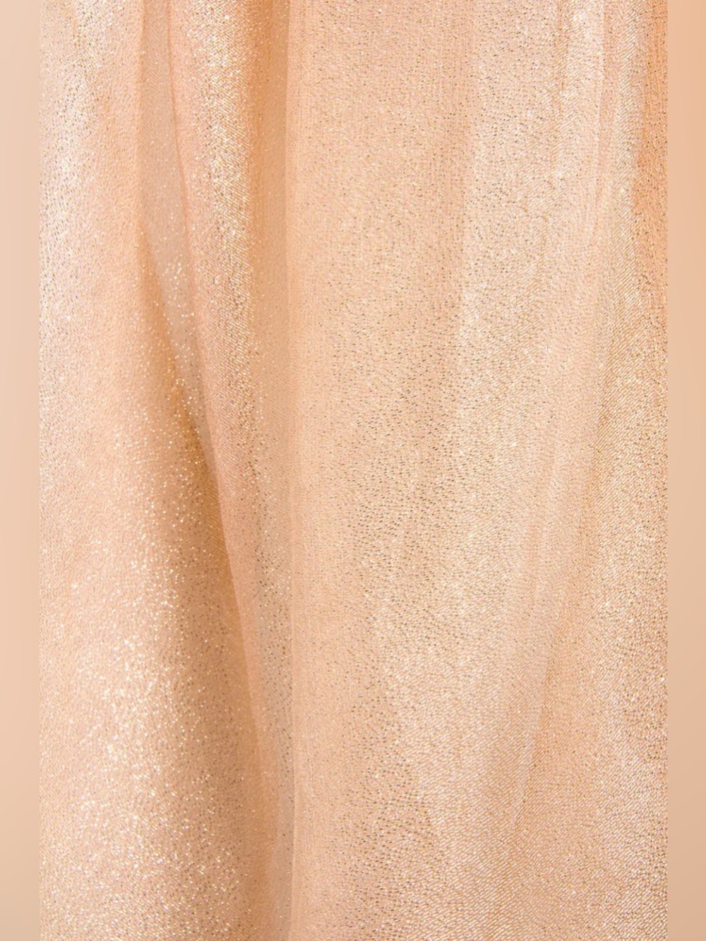 SAACHI Glitter Dress Scarf in Corn Silk/OS - Picture 4 of 11